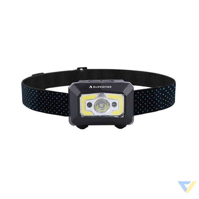 Headlamp Superfire X30 – 340lm USB 5 modes 130m Head flashlights