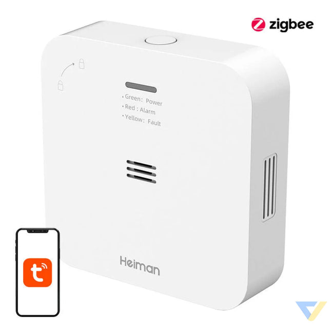 Heiman WS 720ES Tuya WiFi Smart Carbon Monoxide Detector Sensors