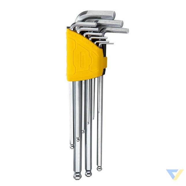 Hex Key Sets 1.5 10mm Deli Tools EDL3080 (silver) Screwdrivers