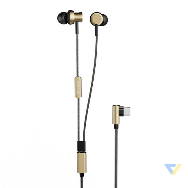 HiFuture Hi5 Wired Headphones (Gold) Wired