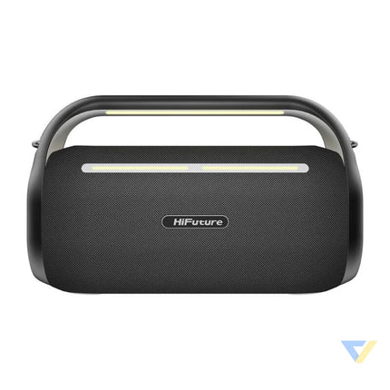 HiFuture Music Box 100 Bluetooth Speaker + 2 microphones (black) Bluetooth portable speakers