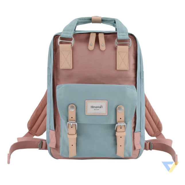 Himawari 188L 1 14’’ laptop backpack (pink blue) Bags cases backpacks