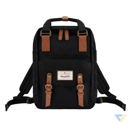 Himawari 188L black and brown 14’’ laptop backpack Bags cases backpacks