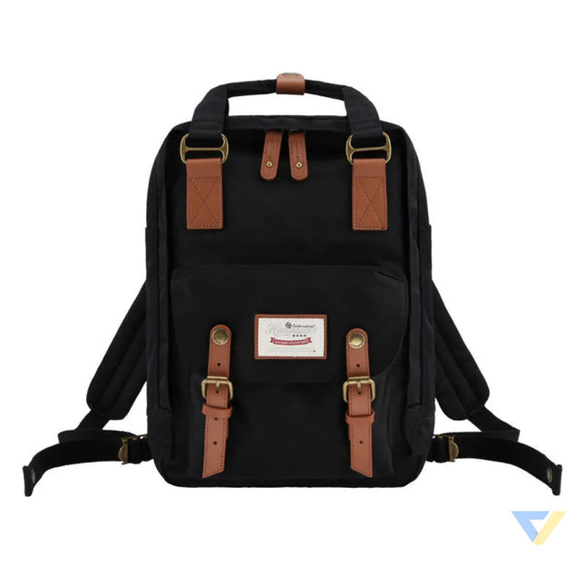 Himawari 188L black and brown 14’’ laptop backpack Bags cases backpacks