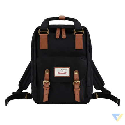 Himawari 188L black and brown 14’’ laptop backpack Bags cases backpacks