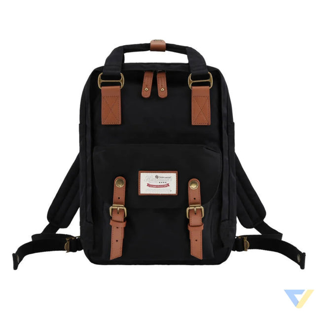 Himawari 188L black and brown 14’’ laptop backpack Bags cases backpacks