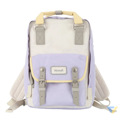 Himawari 194L 14’’ laptop backpack (purple and sand) Bags cases backpacks