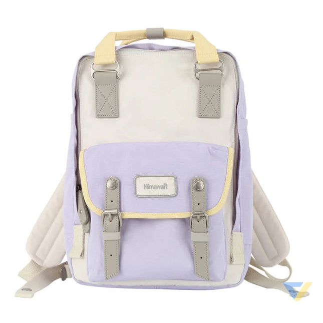 Himawari 194L 14’’ laptop backpack (purple and sand) Bags cases backpacks