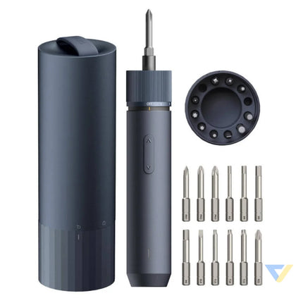 HOTO QWLSD001 cordless precision screwdriver + bit set (blue) Screwdrivers