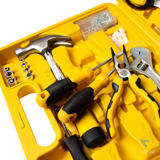 Household Tool Set 38 pcs Deli Tools EDL1038J Toolkits