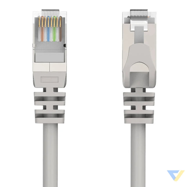 HP Ethernet CAT5E F/UTP network cable 2m (white) Network cables