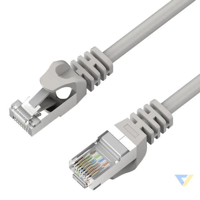 HP Ethernet CAT5E F/UTP network cable 2m (white) Network cables