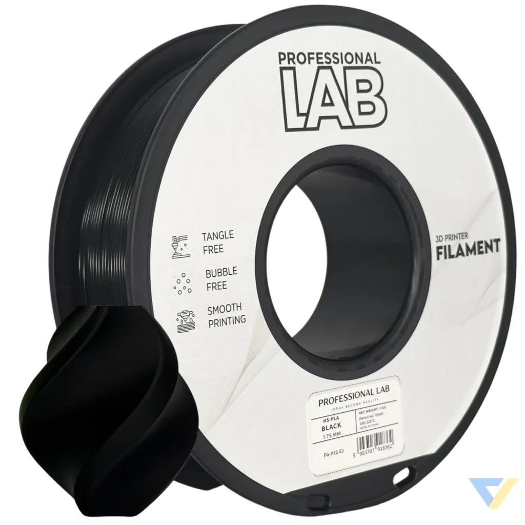 HS-PLA is optimized for high-speed printing while maintaining print quality, ideal for fast prototyping and reducing overall print times.