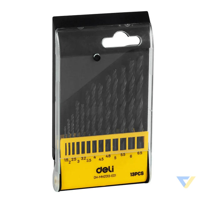 hss drill bit set Deli Tools EDH MHZ013 ED1 Screwdrivers