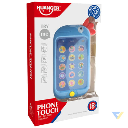 Huanger HE8035 toy phone (blue) Educational and interactive