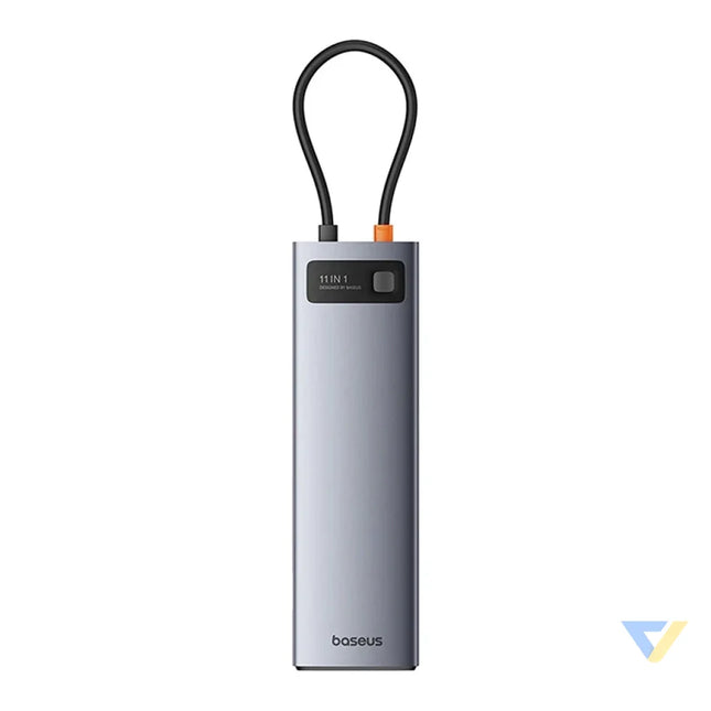 Hub 11in1 Baseus StarJoy Metal Glam Series USB C to HDMI + VGA + 3 x USB 3.0 + USB 2.0 + USB C PD + RJ45 + SD/TF