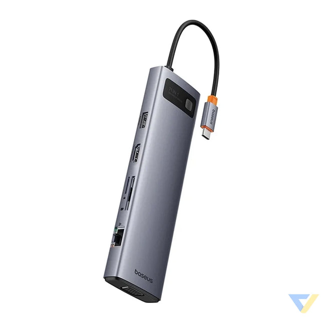 Hub 11in1 Baseus StarJoy Metal Glam Series USB C to HDMI + VGA + 3 x USB 3.0 + USB 2.0 + USB C PD + RJ45 + SD/TF