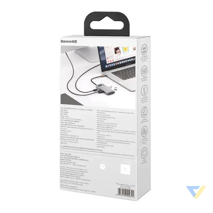 Hub 4in1 Baseus Metal Gleam Series USB C to USB 3.0 + USB 2.0 + HDMI + USB C PD Hubs