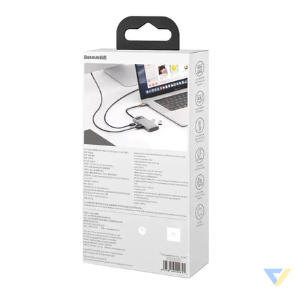 Hub 4in1 Baseus Metal Gleam Series USB C to USB 3.0 + USB 2.0 + HDMI + USB C PD Hubs