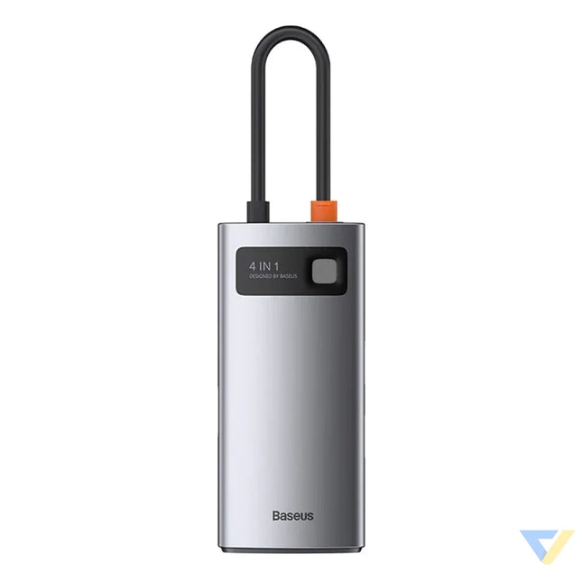 Hub 4in1 Baseus Metal Gleam Series USB C to USB 3.0 + USB 2.0 + HDMI + USB C PD Hubs