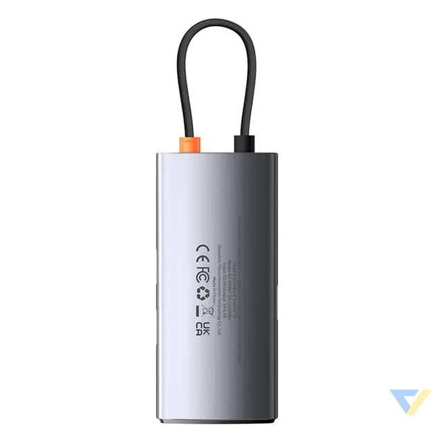 Hub 4in1 Baseus Metal Gleam Series USB C to 3x USB 3.0 + Ethernet RJ45 Hubs
