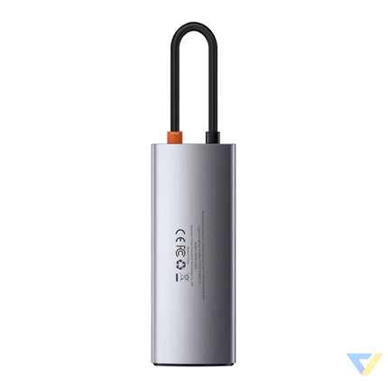 Hub 5in1 Baseus Metal Gleam Series USB C to 3x USB 3.0 + HDMI + USB C PD Hubs