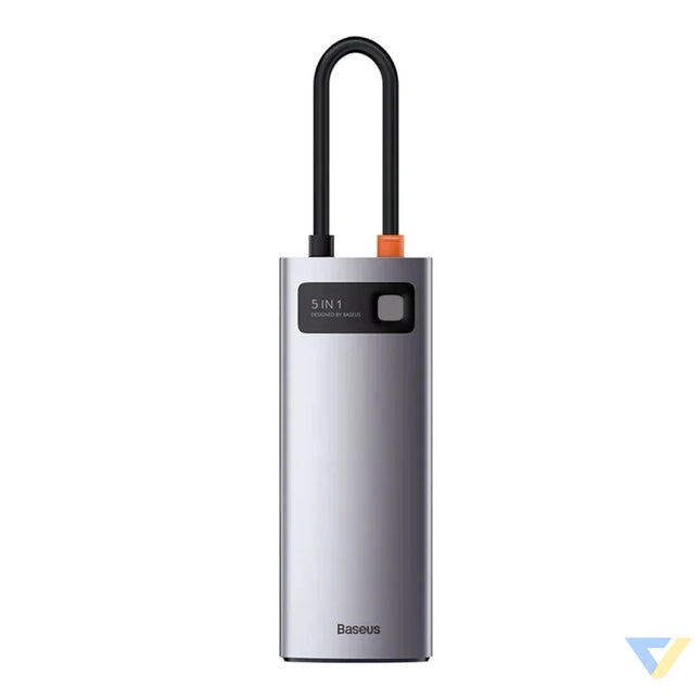 Hub 5in1 Baseus Metal Gleam Series USB C to 3x USB 3.0 + HDMI + USB C PD Hubs