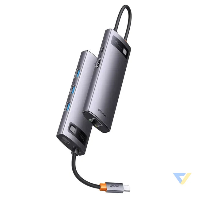 Hub 6in1 Baseus StarJoy Series USB C to 3x USB 3.0 + HDMI + USB C PD + RJ45 Hubs
