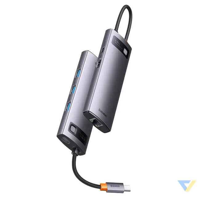 Hub 6in1 Baseus StarJoy Series USB C to 3x USB 3.0 + HDMI + USB C PD + RJ45 Hubs