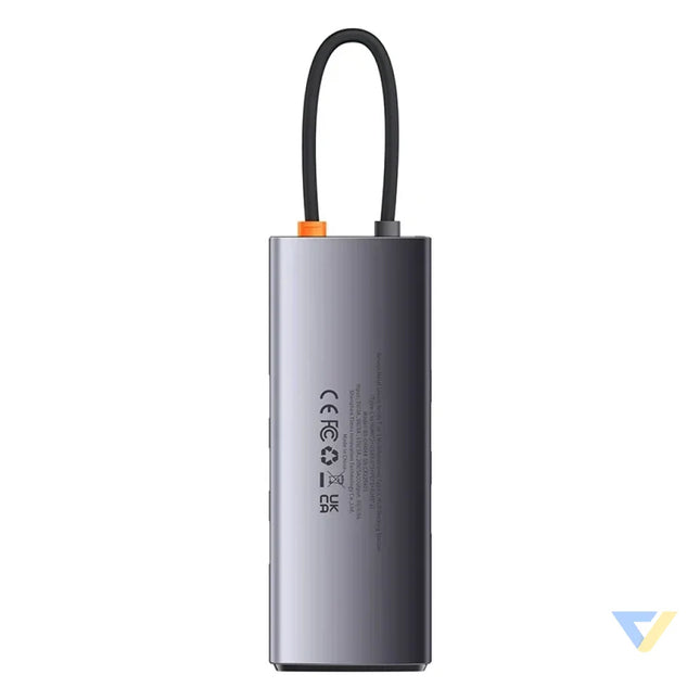 Hub 7in1 Baseus Metal Gleam Series USB C to 3x USB 3.0 + 2x HDMI + USB C PD + Ethernet RJ45 Hubs