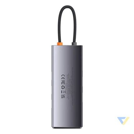 Hub 7in1 Baseus Metal Gleam Series USB C to 3x USB 3.0 + HDMI + USB C PD + VGA + Ethernet RJ45 Hubs