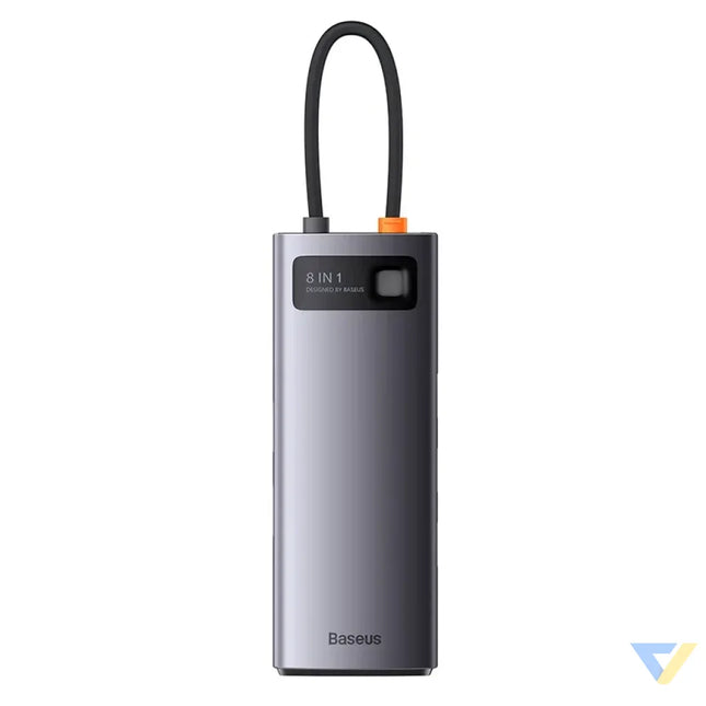Hub 8in1 Baseus StarJoy Series USB C to 3x USB 3.1 + HDMI + USB C PD + RJ45 + microSD/SD Hubs