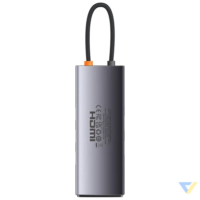 Hub 8w1 Baseus StarJoy Metal Glam Series USB C do HDMI + 3 x USB 3.0 + USB C PD + RJ45 + SD/TF Hubs