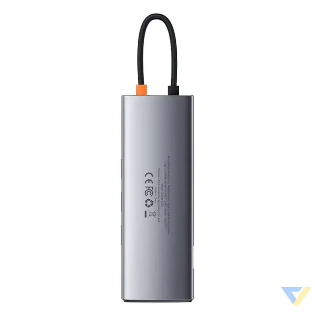Hub 9in1 Baseus Metal Gleam Series USB C to 3x USB 3.0 + HDMI + USB C PD + Ethernet RJ45 + microSD/SD + VGA Hubs