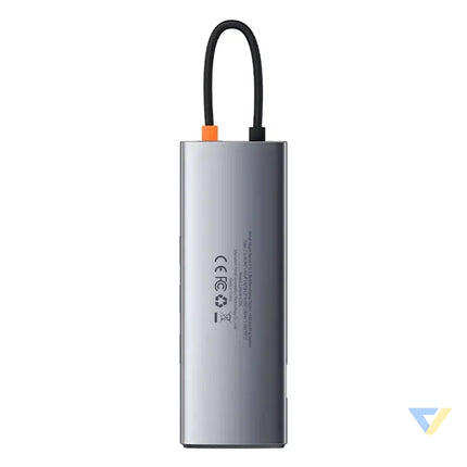 Hub 9in1 Baseus Metal Gleam Series USB C to 3x USB 3.0 + HDMI + USB C PD + Ethernet RJ45 + microSD/SD + VGA Hubs