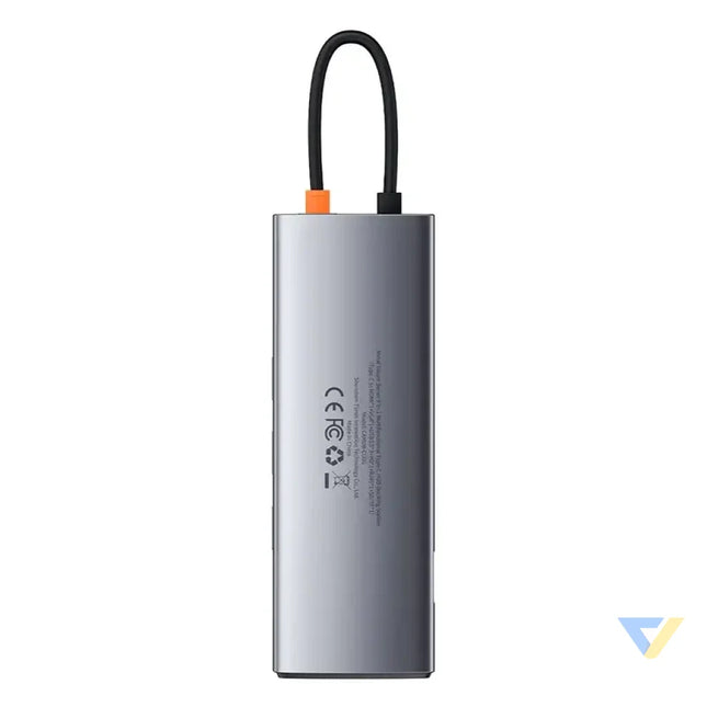 Hub 9in1 Baseus Metal Gleam Series USB C to 3x USB 3.0 + HDMI + USB C PD + Ethernet RJ45 + microSD/SD + VGA Hubs