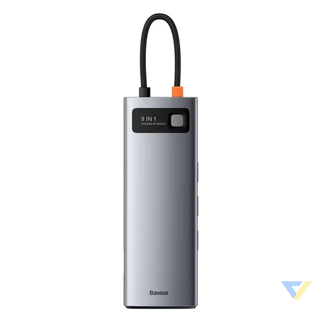 Hub 9in1 Baseus Metal Gleam Series USB C to 3x USB 3.0 + HDMI + USB C PD + Ethernet RJ45 + microSD/SD + VGA Hubs