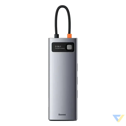 Hub 9in1 Baseus Metal Gleam Series USB C to 3x USB 3.0 + HDMI + USB C PD + Ethernet RJ45 + microSD/SD + VGA Hubs