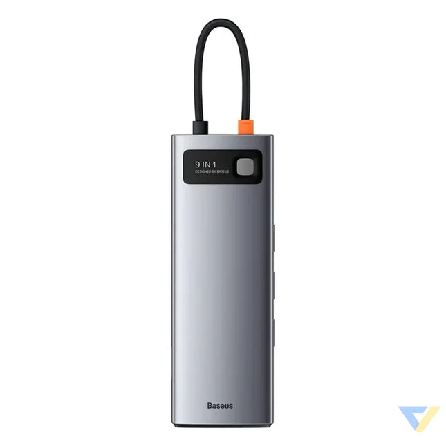 Hub 9in1 Baseus Metal Gleam Series USB C to 3x USB 3.0 + HDMI + USB C PD + Ethernet RJ45 + microSD/SD + VGA Hubs