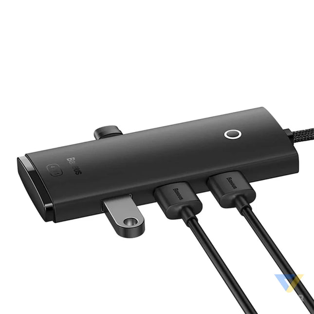 HUB Adapter 4 Port USB C Baseus OS Lite 25cm (Black) Hubs