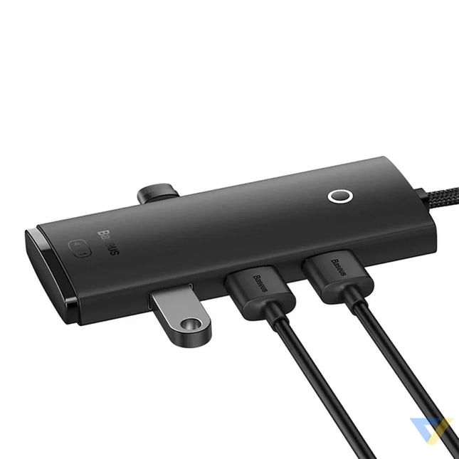 HUB Adapter 4 Port USB C Baseus OS Lite 25cm (Black) Hubs