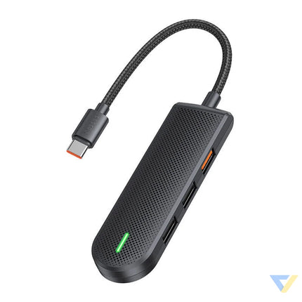 Hub USB C Mcdodo HU 1430 5w1 (USB2.0*3,USB3.0*1,SD/TF) Hubs