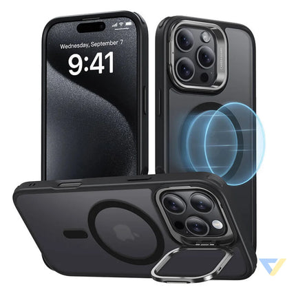 Hybrid Case (HaloLock) ESR with stand for iPhone 16 Pro Max (black) Protective cases for smartphones