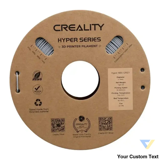 Hyper ABS Filament Creality (Grey) Filaments