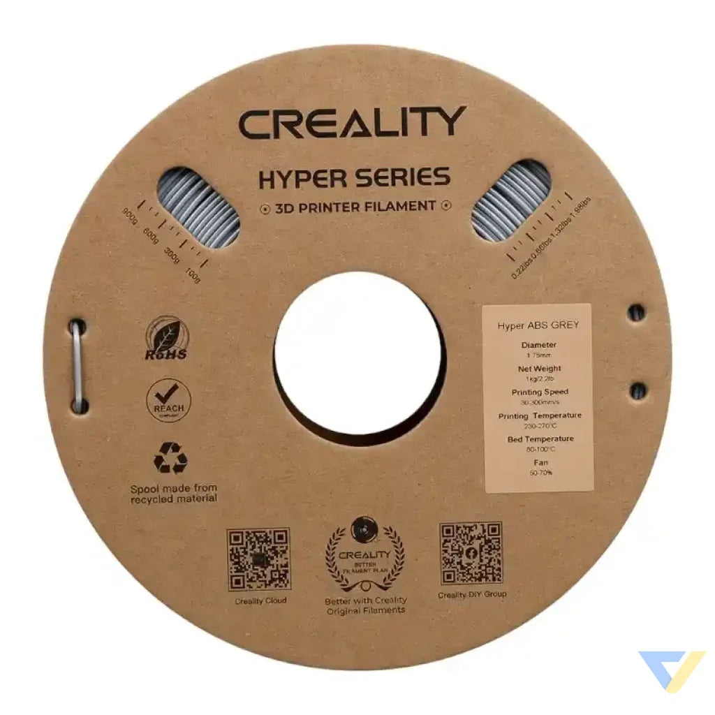 Hyper ABS Filament Creality (Grey) Filaments