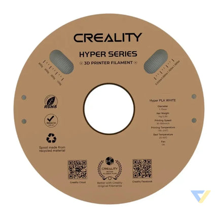 Hyper PLA Filament Creality (White) Filaments