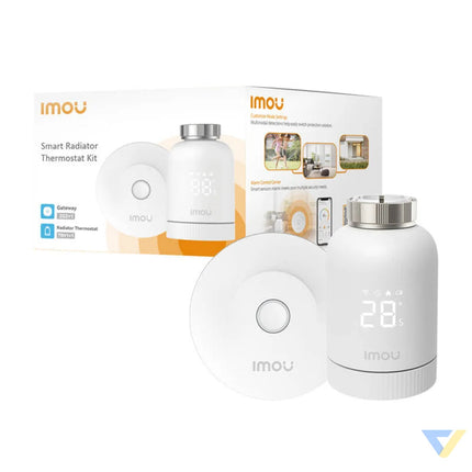 IMOU KIT TRV1 EU 2 ZigBee thermostatic head kit with 6 adapters and gateway Thermostatic heads