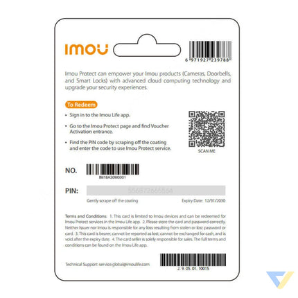 IMOU Protect Plus Gift Card (Annual Plan) Other