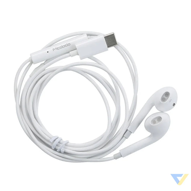In ear wired headphones Mcdodo HP 6070 (white) Wired