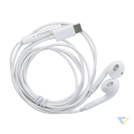 In ear wired headphones Mcdodo HP 6070 (white) Wired